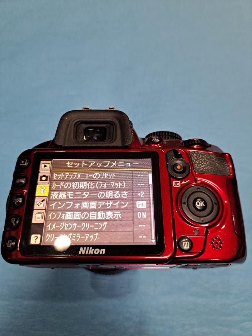 新春特別特価　Nikon D3100【大人気のメタリックRED】 ズームレンズ