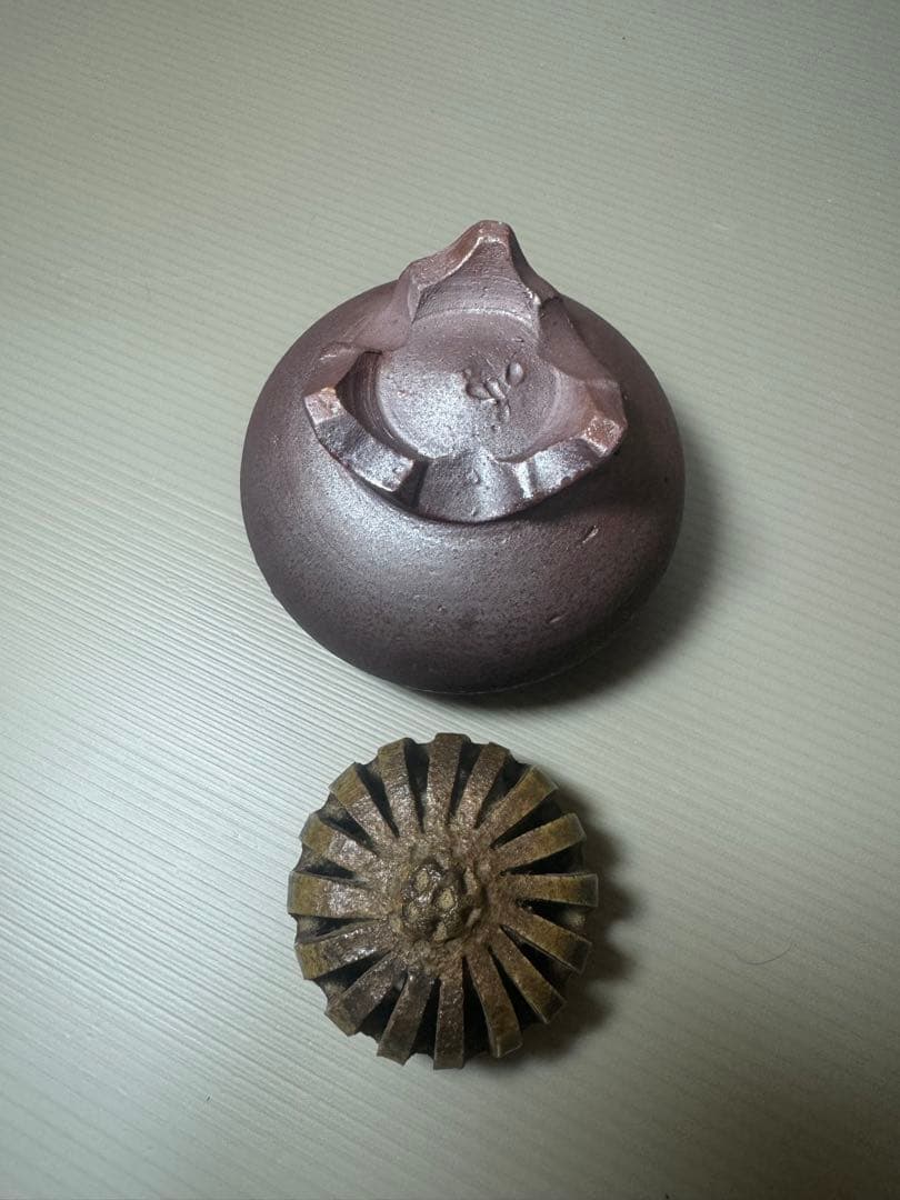 2070 備前焼　香炉　人間国宝  金重陶陽