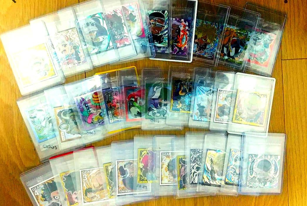 ワンピースウエハースシール log6 ニカ コンプリート 金色 ニカ