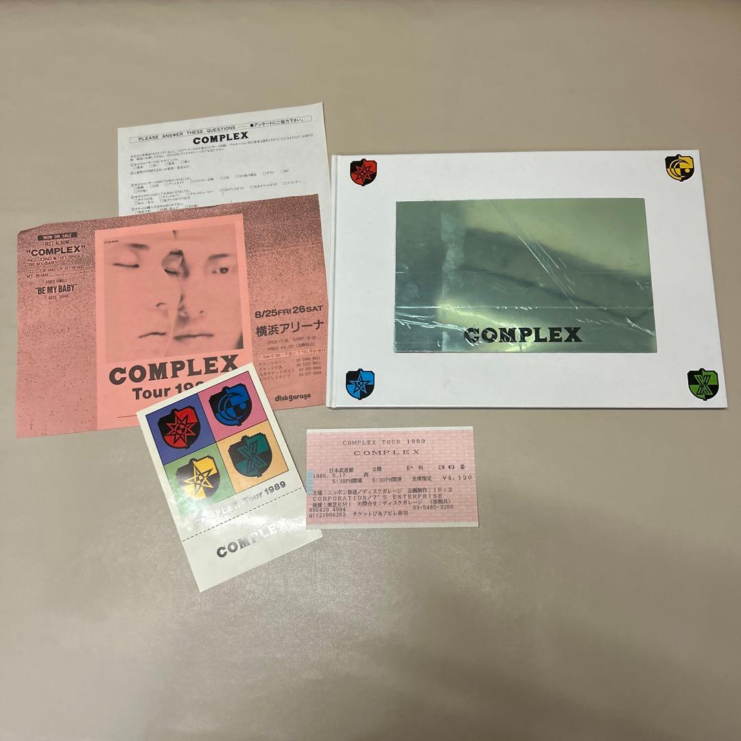 COMPLEXコンサート Ｔシャツ  未使用➕おまけ