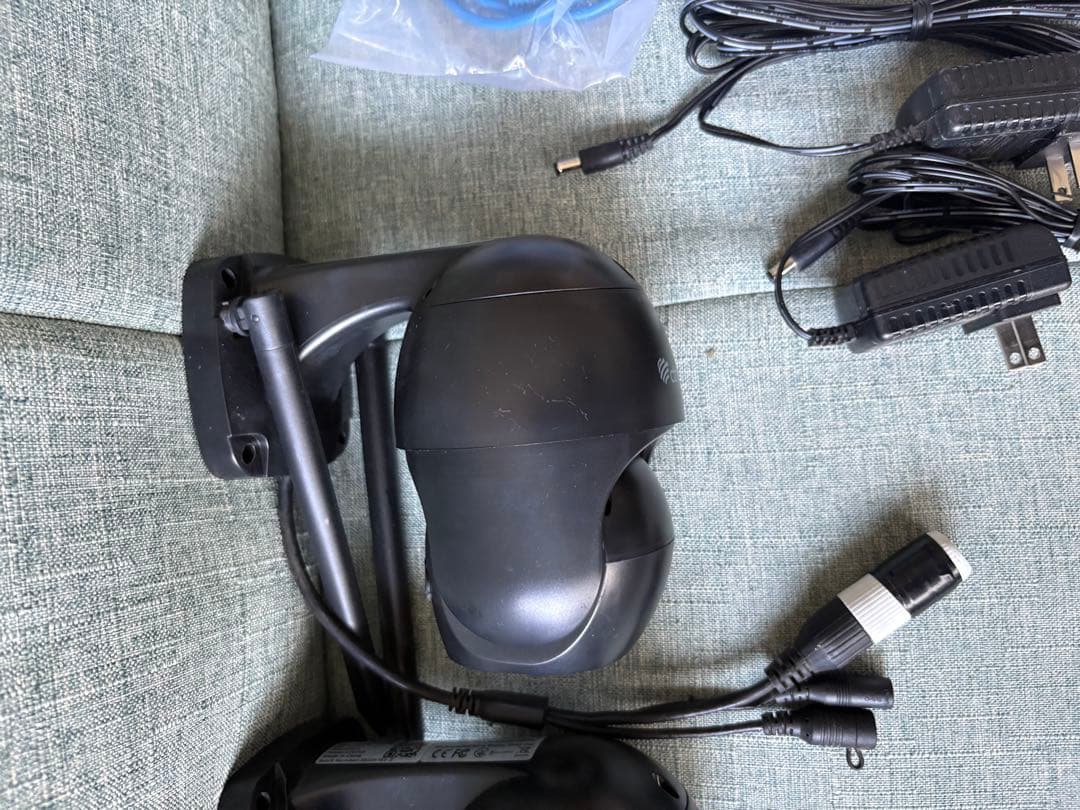 中古 Ctronics ワイヤレス 防犯カメラ 2K 4MP 屋外用 3台セット