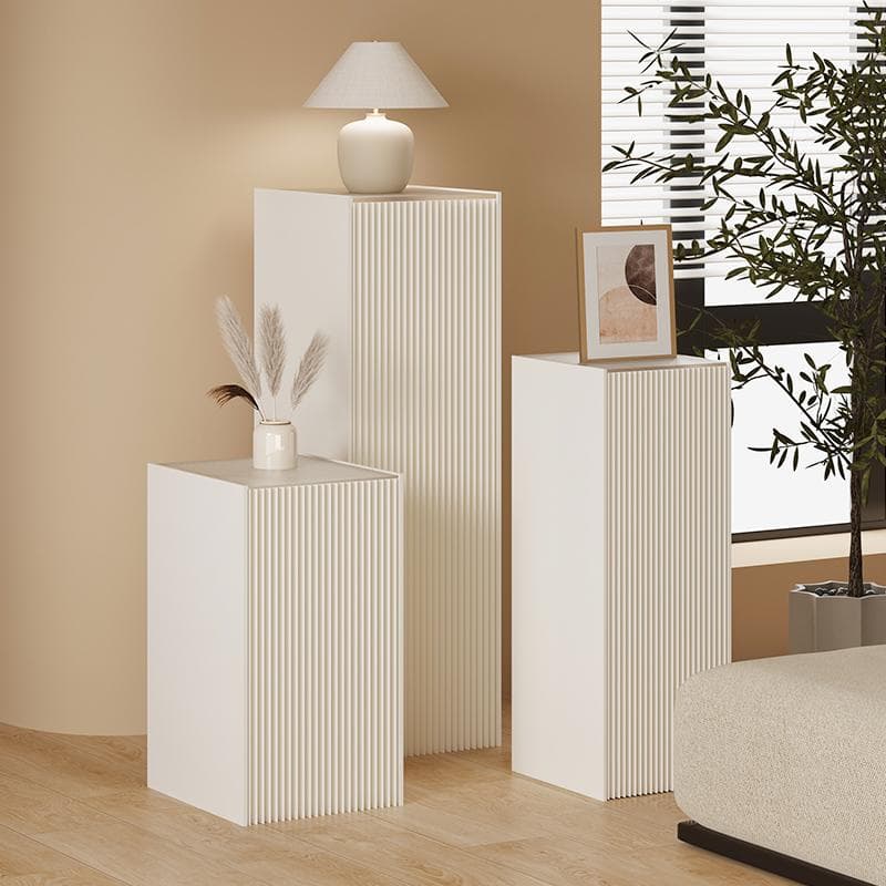 ディスプレイスタンド高さ98㎝長さ30㎝展示台 陳列台 組立不要 展示会イベント