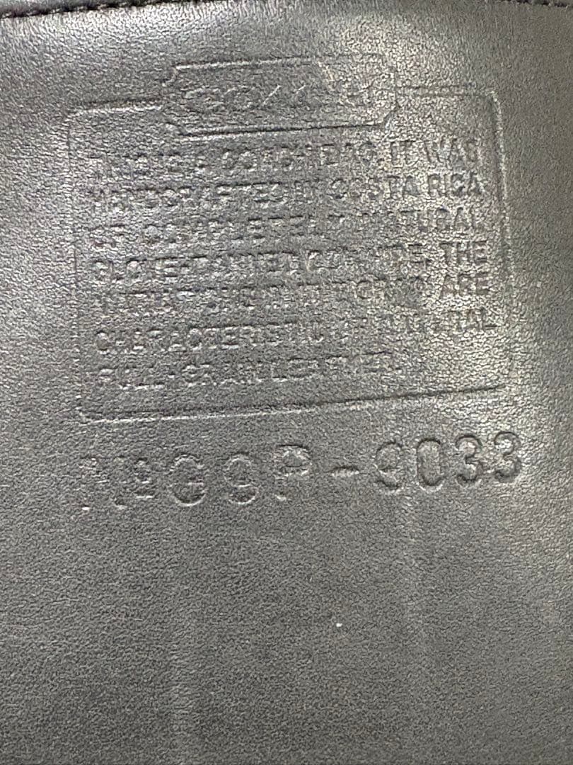 美品✨オールドコーチ　ショルダーバッグ　エルゴ　オールレザー　9033