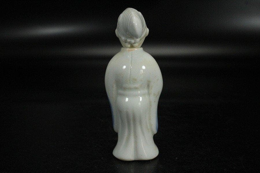 古平戸 猿 首振り 舌出し 人形 高11.5cm 希少 旧家蔵出