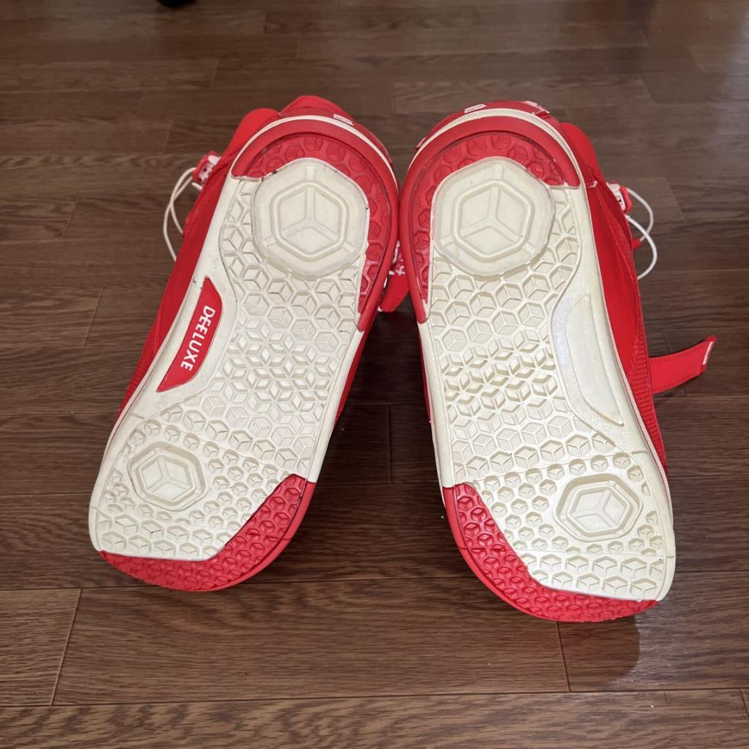 DEELUXEディーラックススノーボードブーツアイディー ID 27.5cm 赤