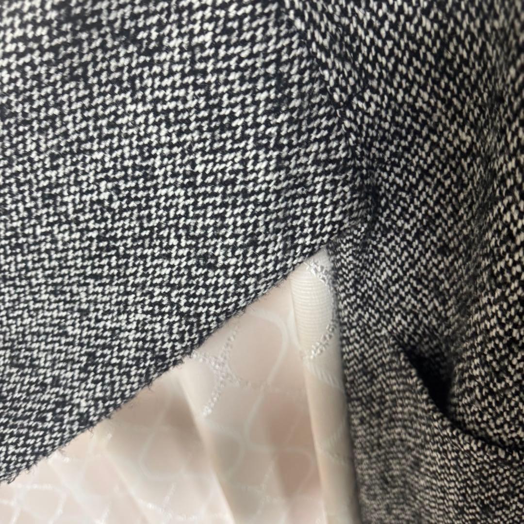 MACPHEE ブロークンツイード オーバーサイズドコート