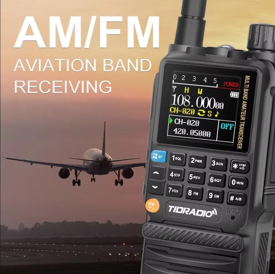 TIDRADIO-H3 広帯域受信機　エアバンド　盗聴器