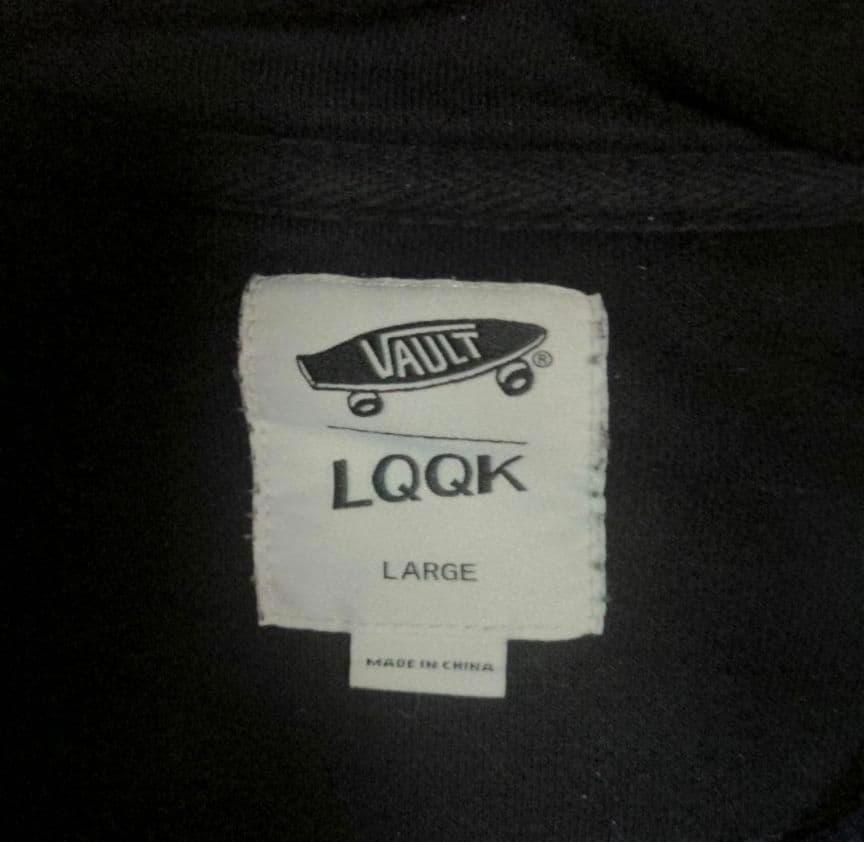 希少　レア　コラボ　lqqk VANS　セットアップ　上下