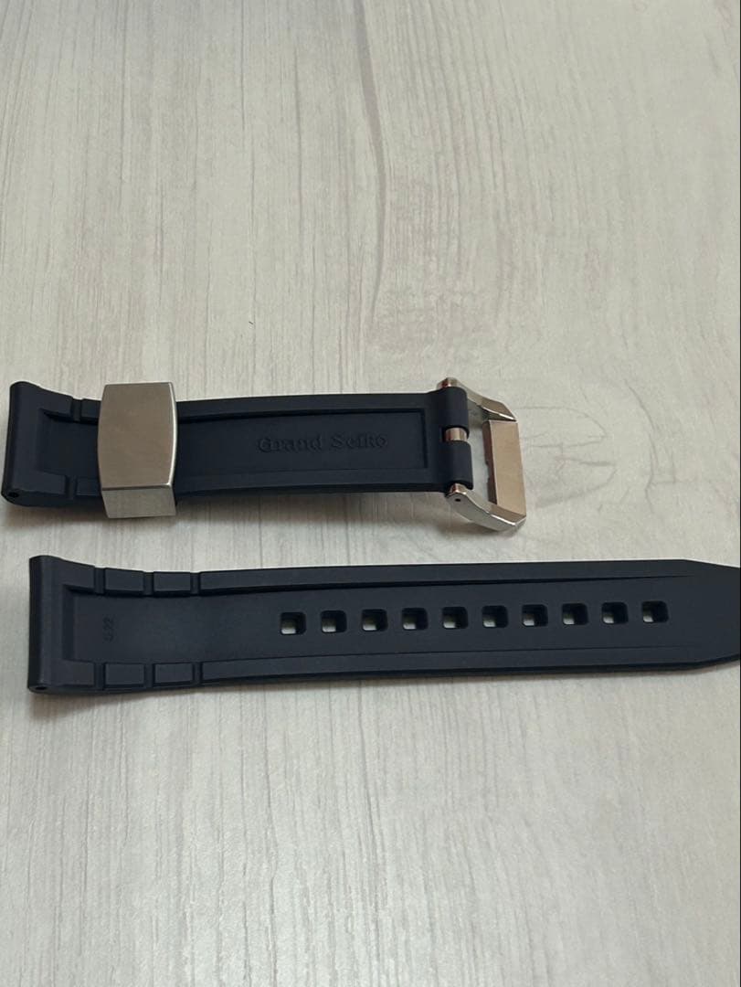 Grand Seiko グランドセイコー ネイビー ラバーベルト22mm 非売品