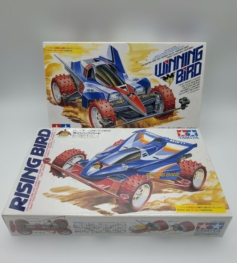 【未組立】 タミヤ ミニ四駆 ライジングバード＆ウイニングバード