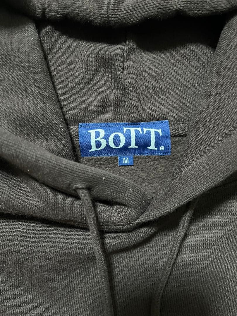 BoTT LOGO HOODIE BROWN パーカー