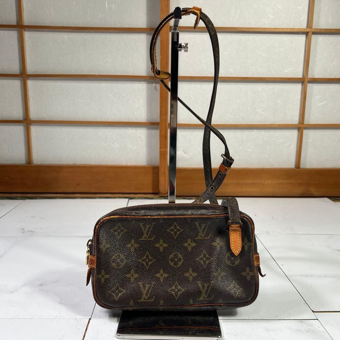 LOUIS VIITTON ショルダーバック モノグラム マルリーバンドリエール