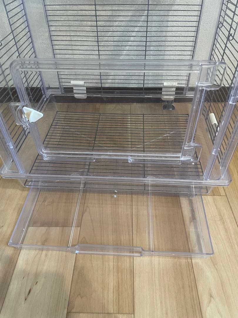 鳥かご 透明アクリルケージ