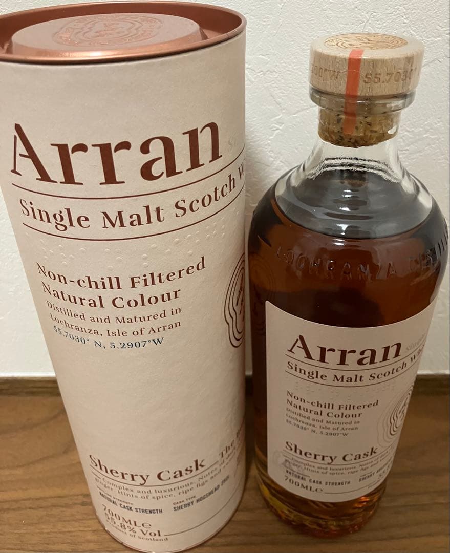 未開栓 Arranアラン Sherry Caskシェリーカスク 700ml