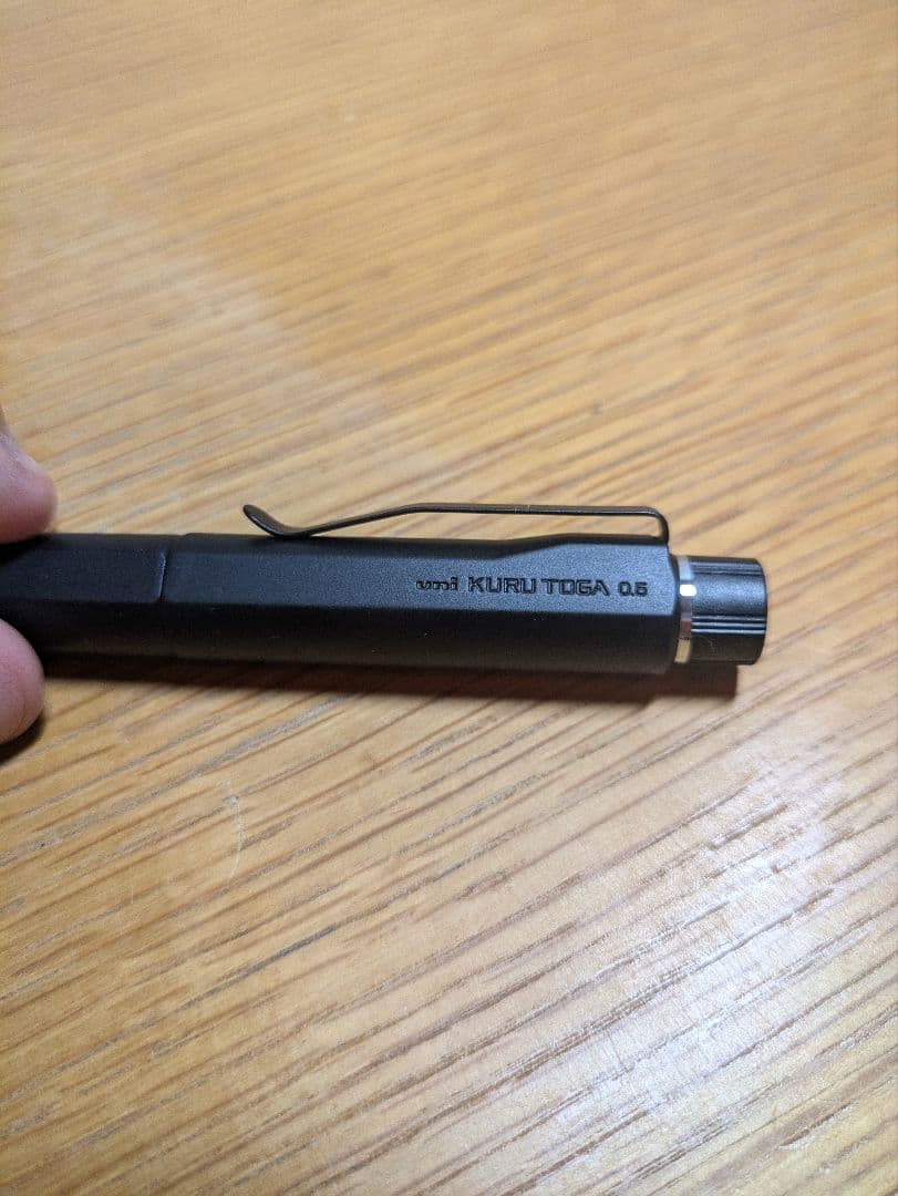 クルトガダイブ　マットブラック塗装