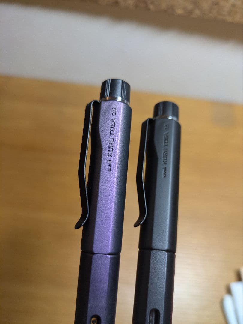 クルトガダイブ　マットブラック塗装