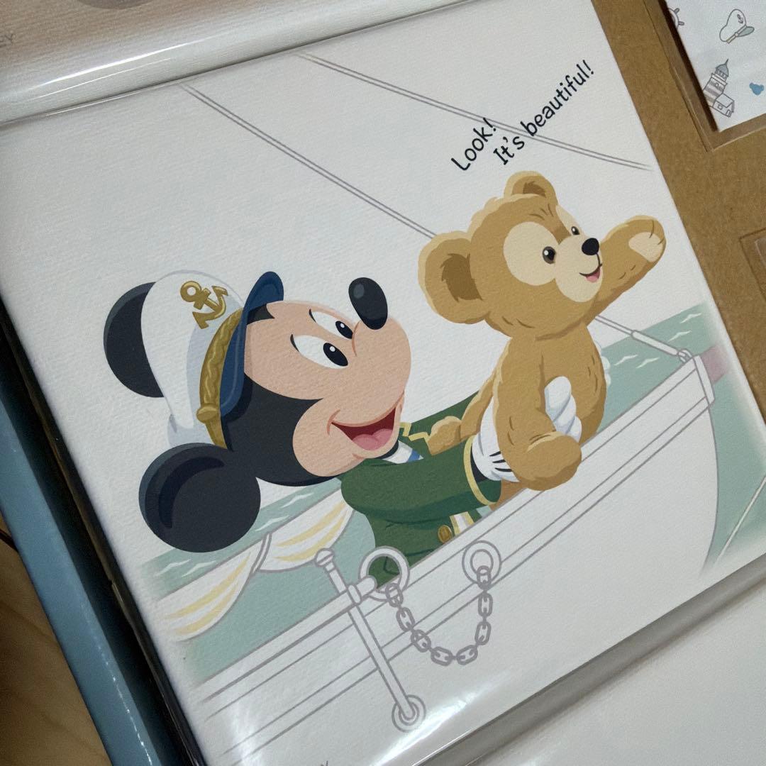 ディズニーシー　ワンダフルヴォヤッジ　ダッフィー　ミッキー　アートパネル