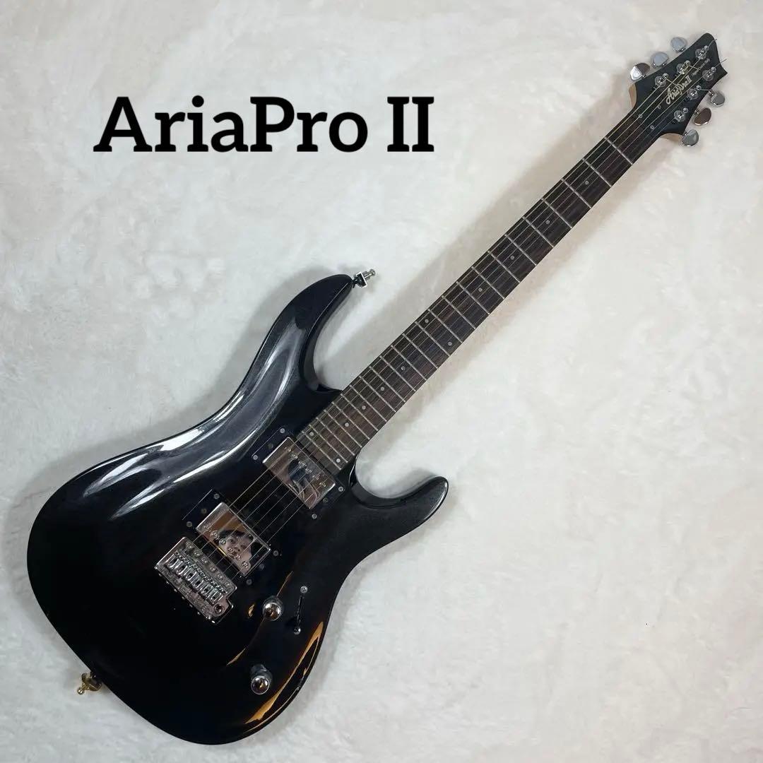 AriaPro II オリジナルカスタム エレキギター ブラック