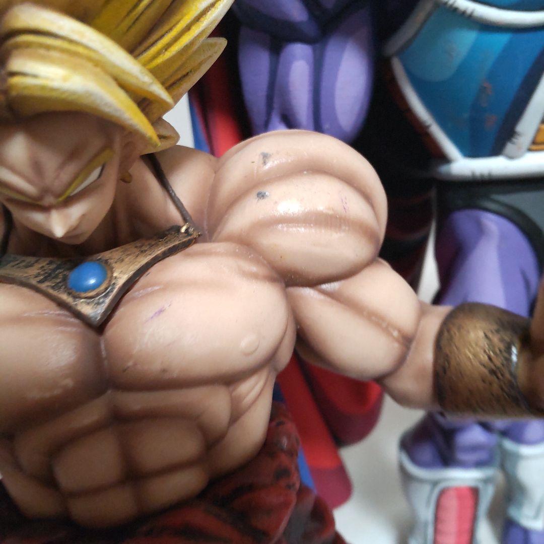 リペイント ドラゴンボールフィギュア コルド大王 フリーザ ザーボン ブロリー