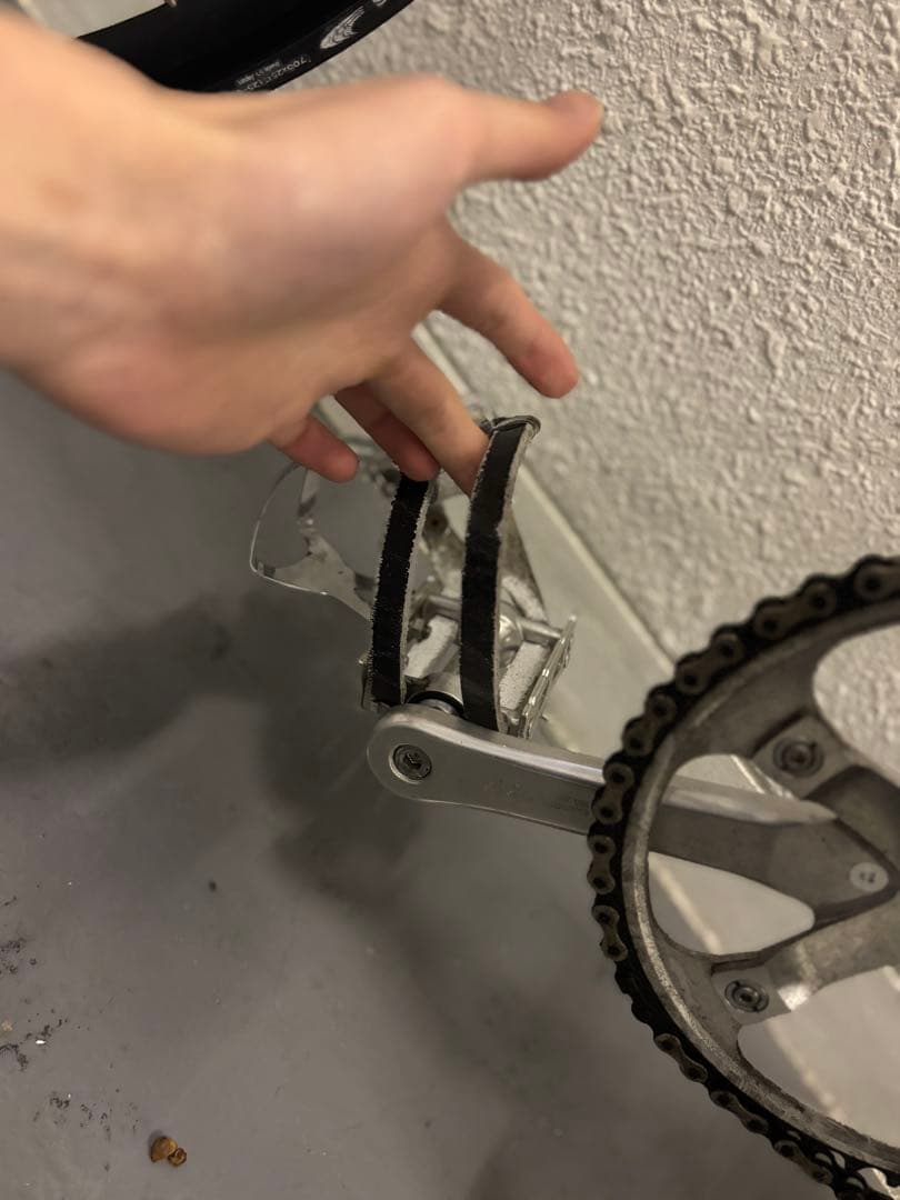 シングルスピードピストバイク 青