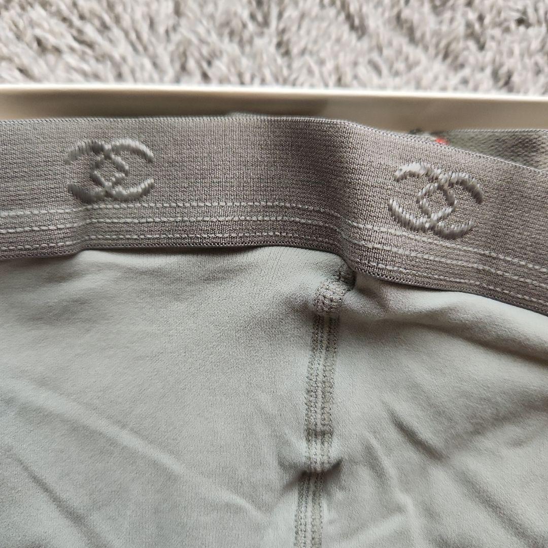 値下げCHANELグレー タイツ