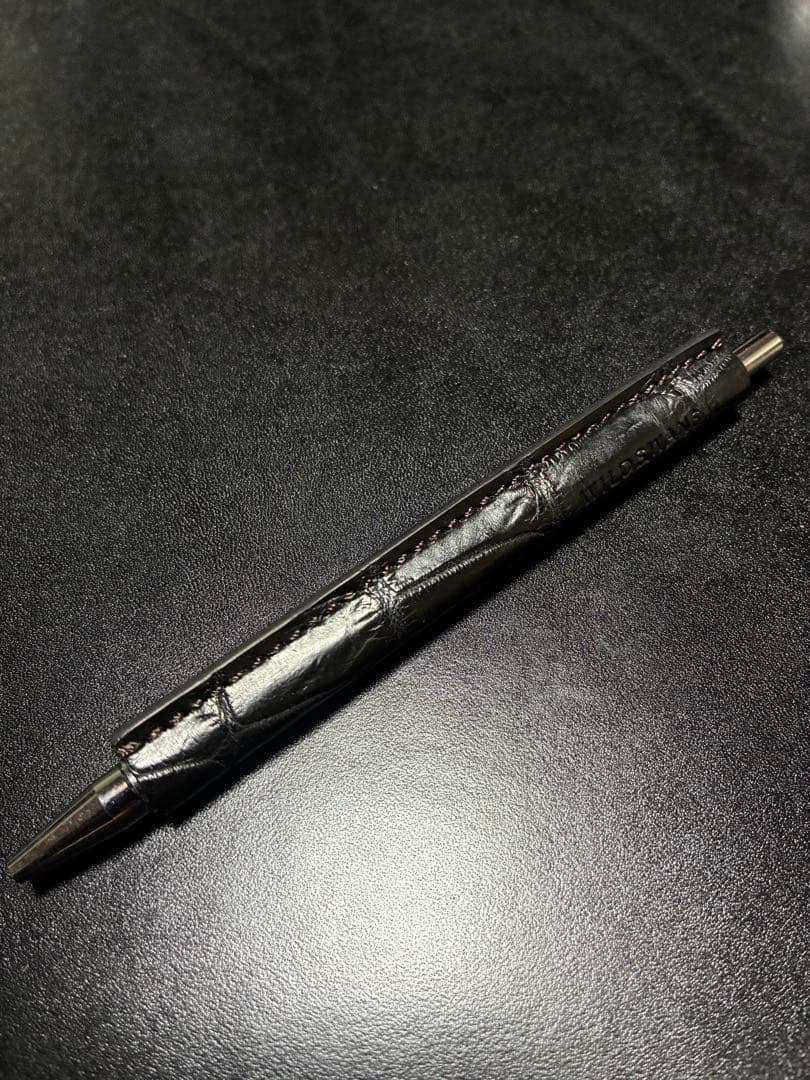 wildswans ワイルドスワンズ ボールペン　クロコダイル　クロコ　ブラック