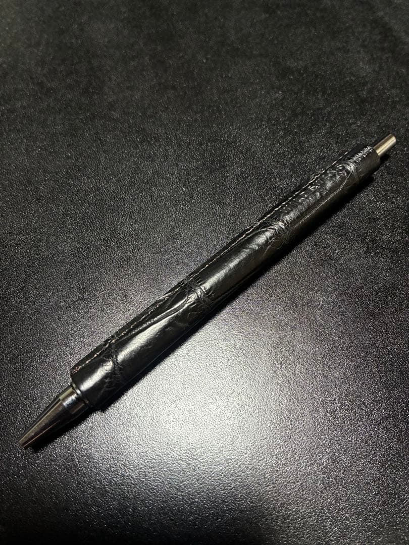 wildswans ワイルドスワンズ ボールペン　クロコダイル　クロコ　ブラック