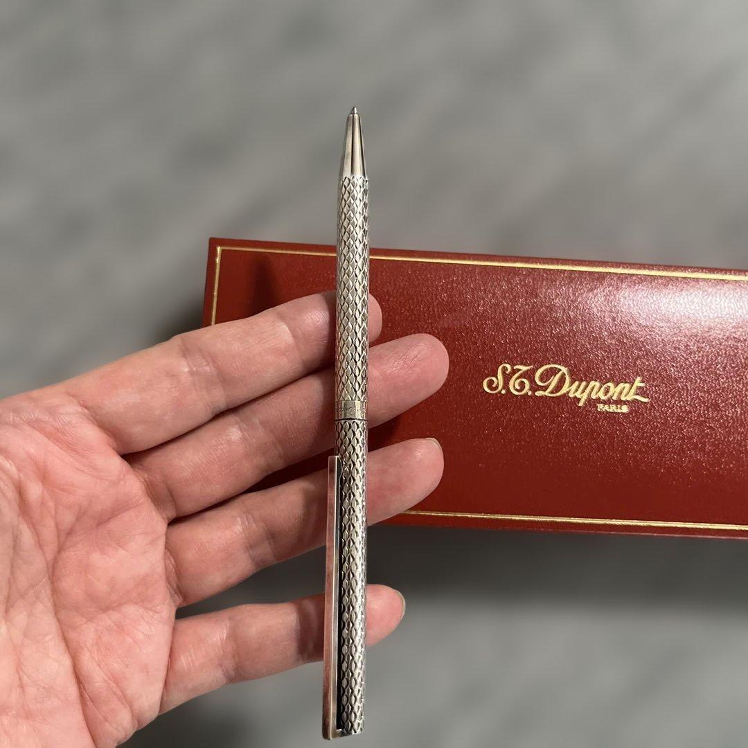 S.T. Dupont シルバーボールペン