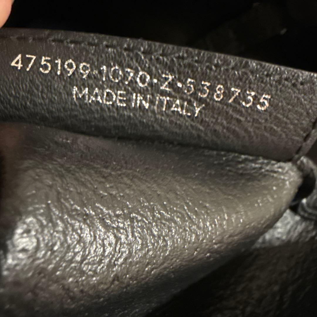 バレンシアガ　レザー　トートバッグ　ブラック