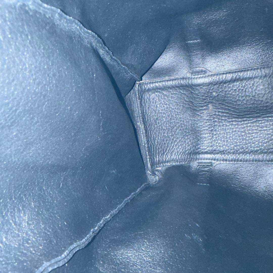 バレンシアガ　レザー　トートバッグ　ブラック