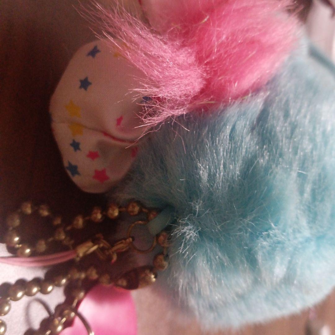 OTONALAB×モンチッチ ぬいぐるみ 水色 約20cm