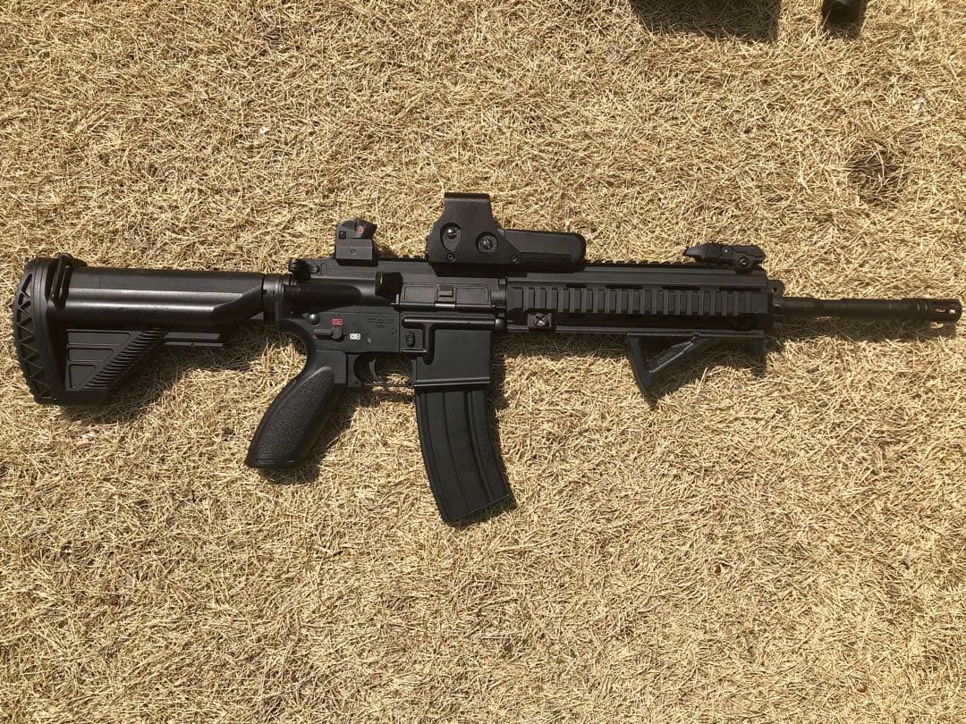 東京マルイ　次世代電動ガン　HK416D 中古　リポバッテリー充電器付き