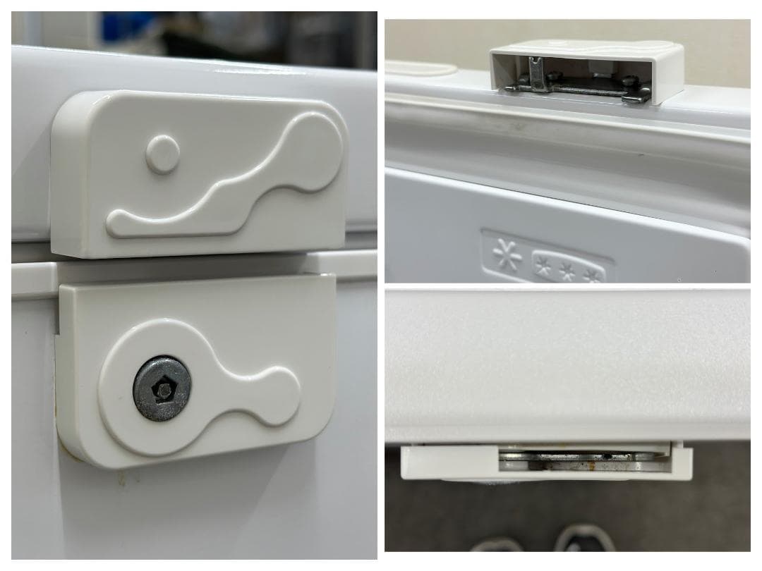 マクスゼン 上開き冷凍庫 99L JF100ML01WH ストッカー