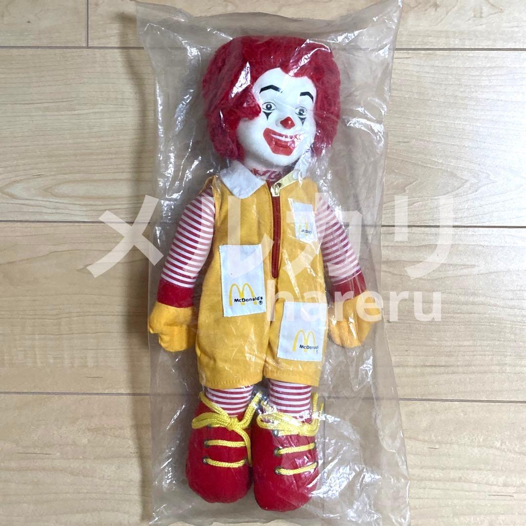 マクドナルド　1984年　ドナルドマクドナルド　ビンテージ　人形　希少
