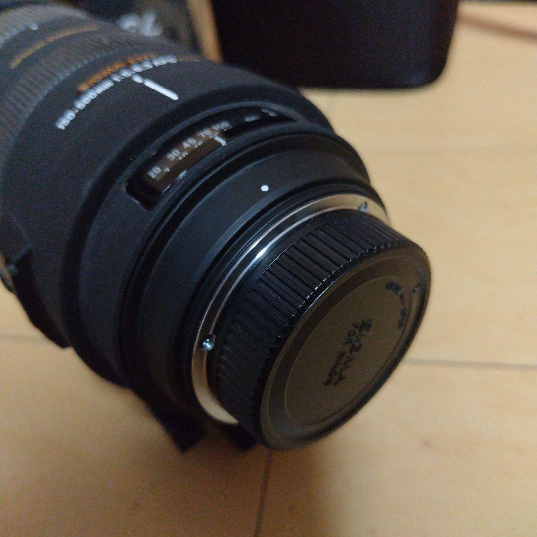 シグマ ニコン 望遠レンズ 150-500 1:5-6.3 APO HSM