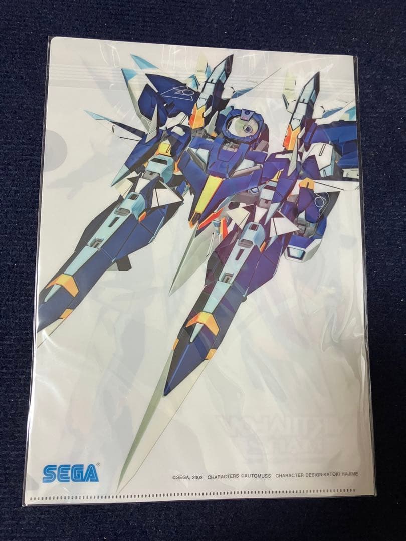 【非売品】電脳戦機バーチャロンマーズ SEGA A4 クリアファイル ③
