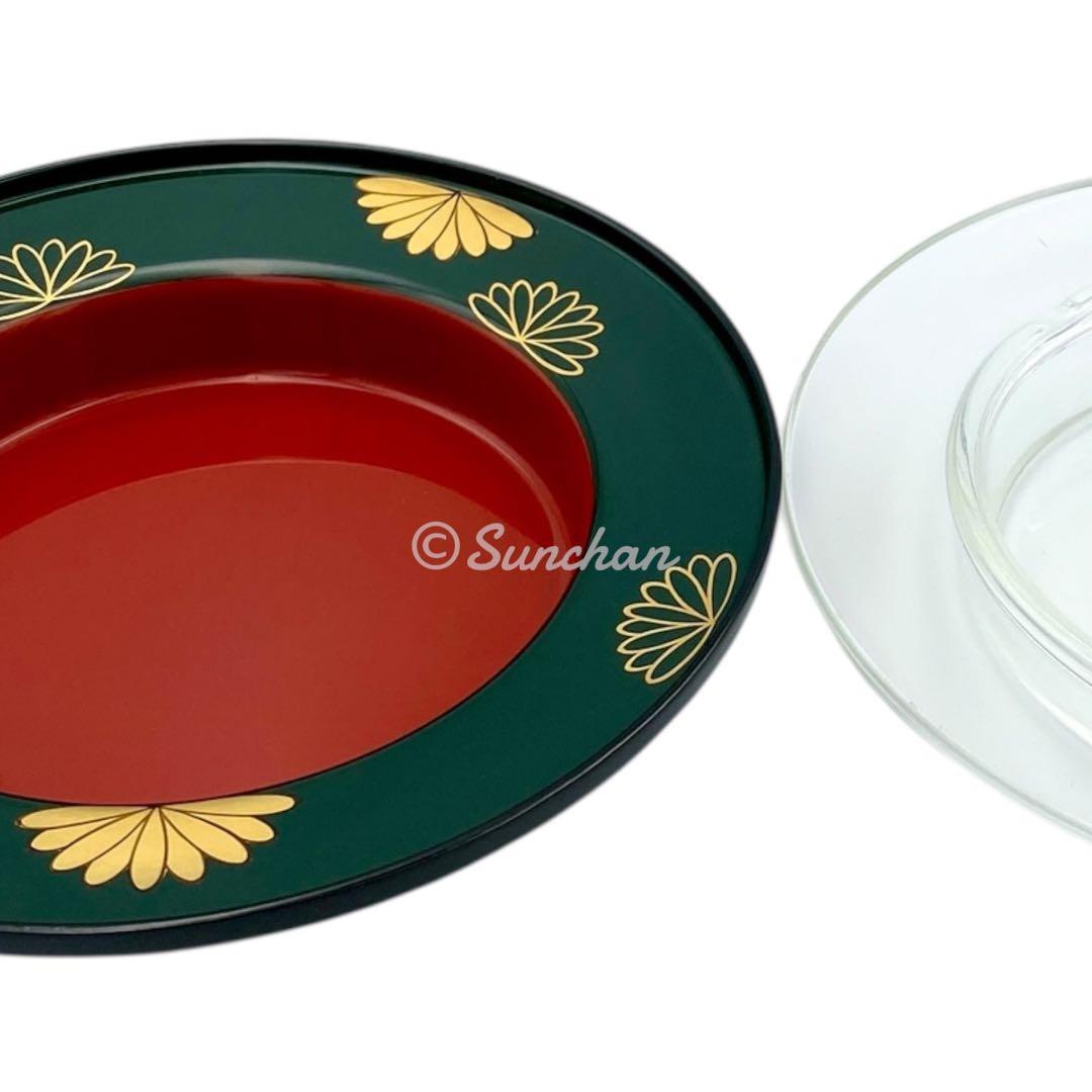 【未使用品】 輪島塗 灰皿 箱付き 堅牢優美布着保証 輪島漆器 古美術品 骨董品