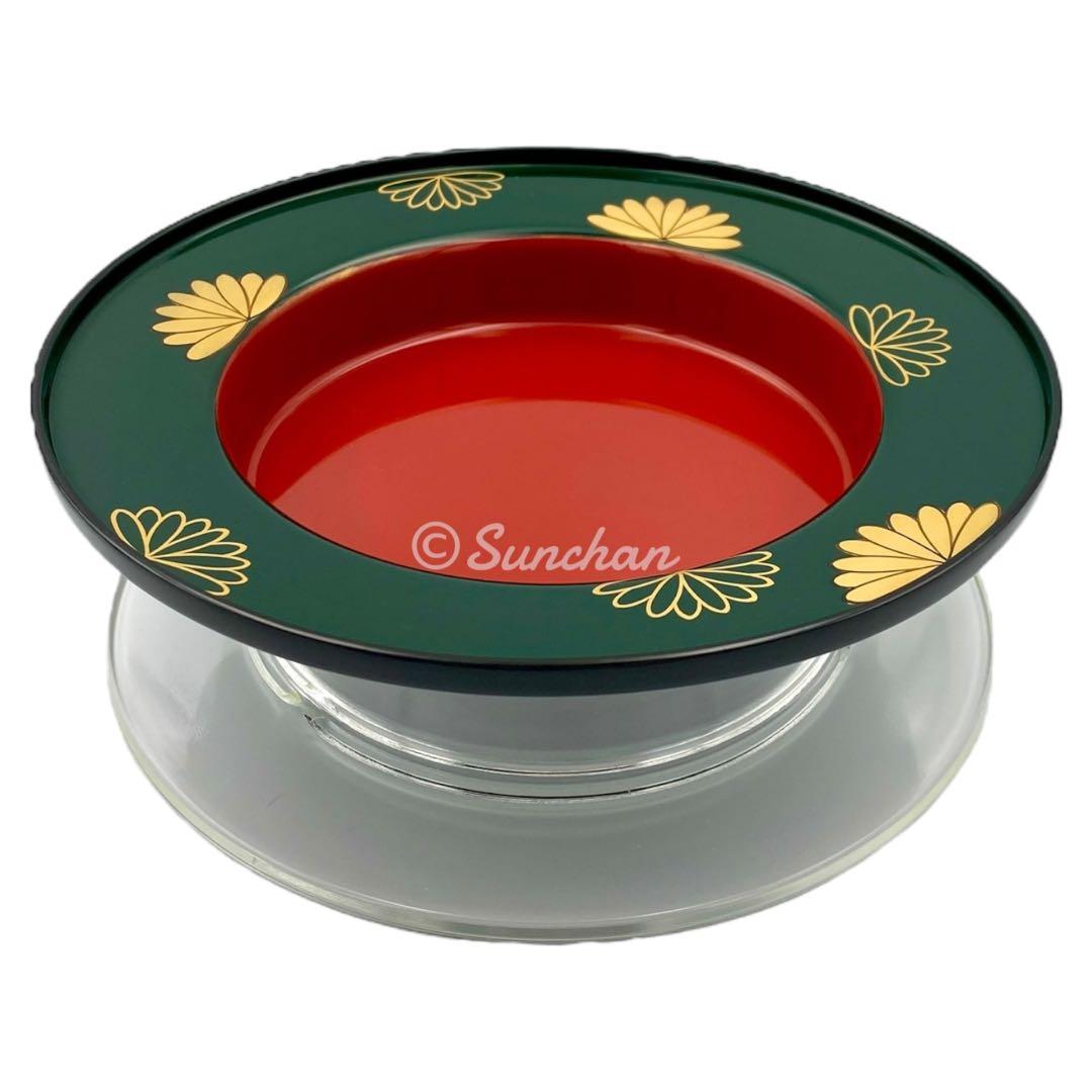 【未使用品】 輪島塗 灰皿 箱付き 堅牢優美布着保証 輪島漆器 古美術品 骨董品