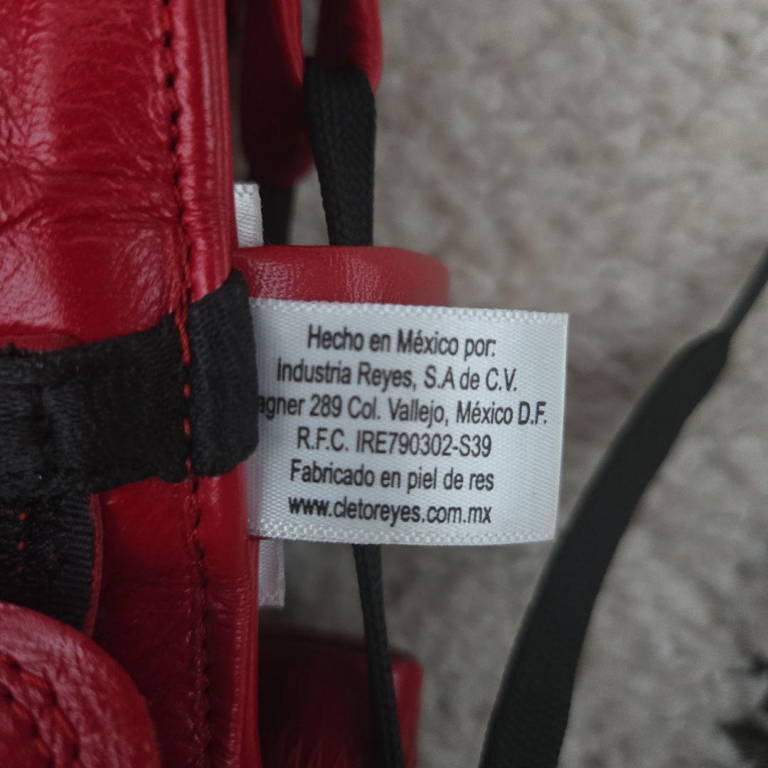 まー　CLETO REYES ヘッドギア M 赤　未使用