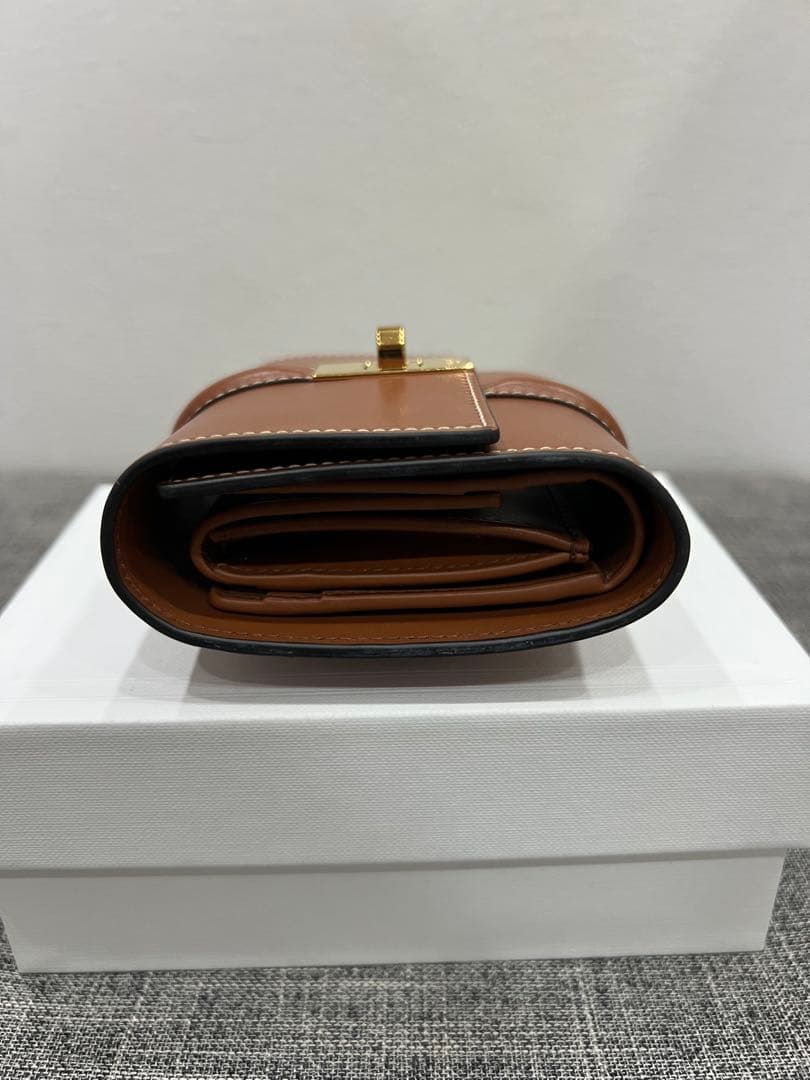 CELINE セリーヌ スモール トリフォールドウォレット 16 三つ折り財布