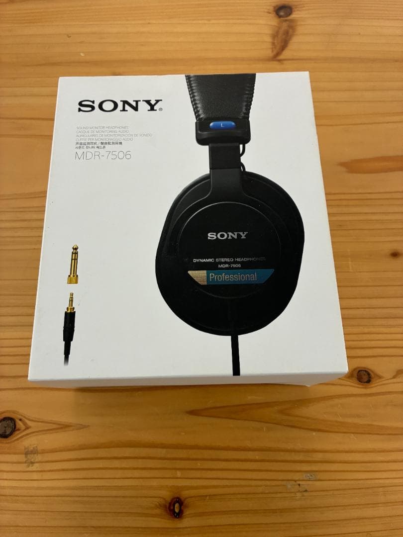 SONY MDR-7506 定番スタジオモニターヘッドホン