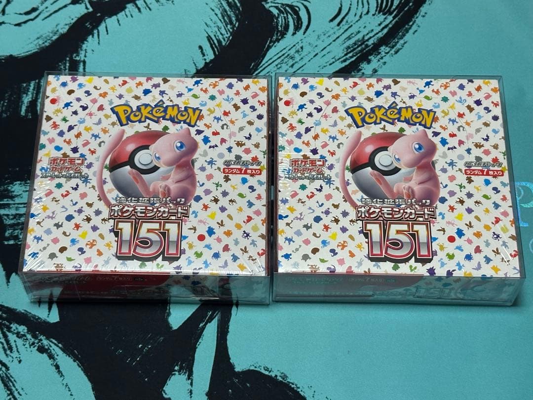 【新品未開封】　ポケモンカード151 2BOXシュリンク付き