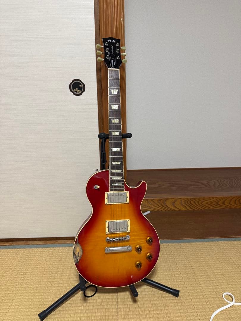 Fgn レスポール　ジャンク