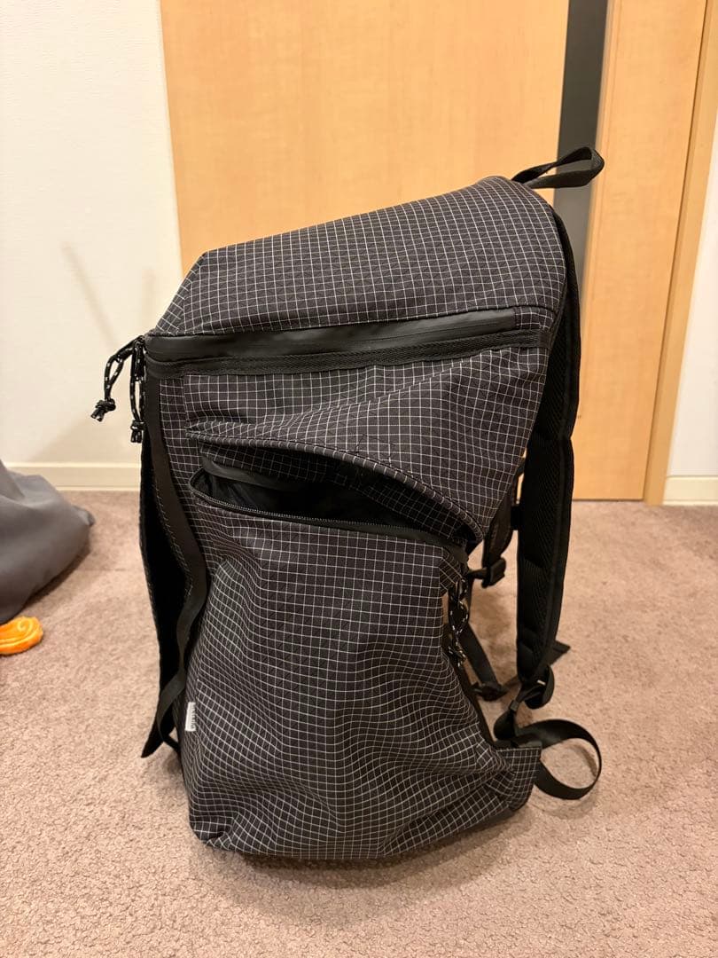SPUTNIKバックパックキャリー　ブラックチェック
