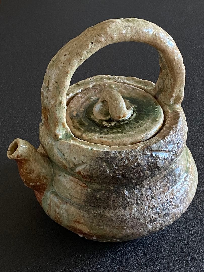 信楽焼　土瓶　井村侊生　　#3501