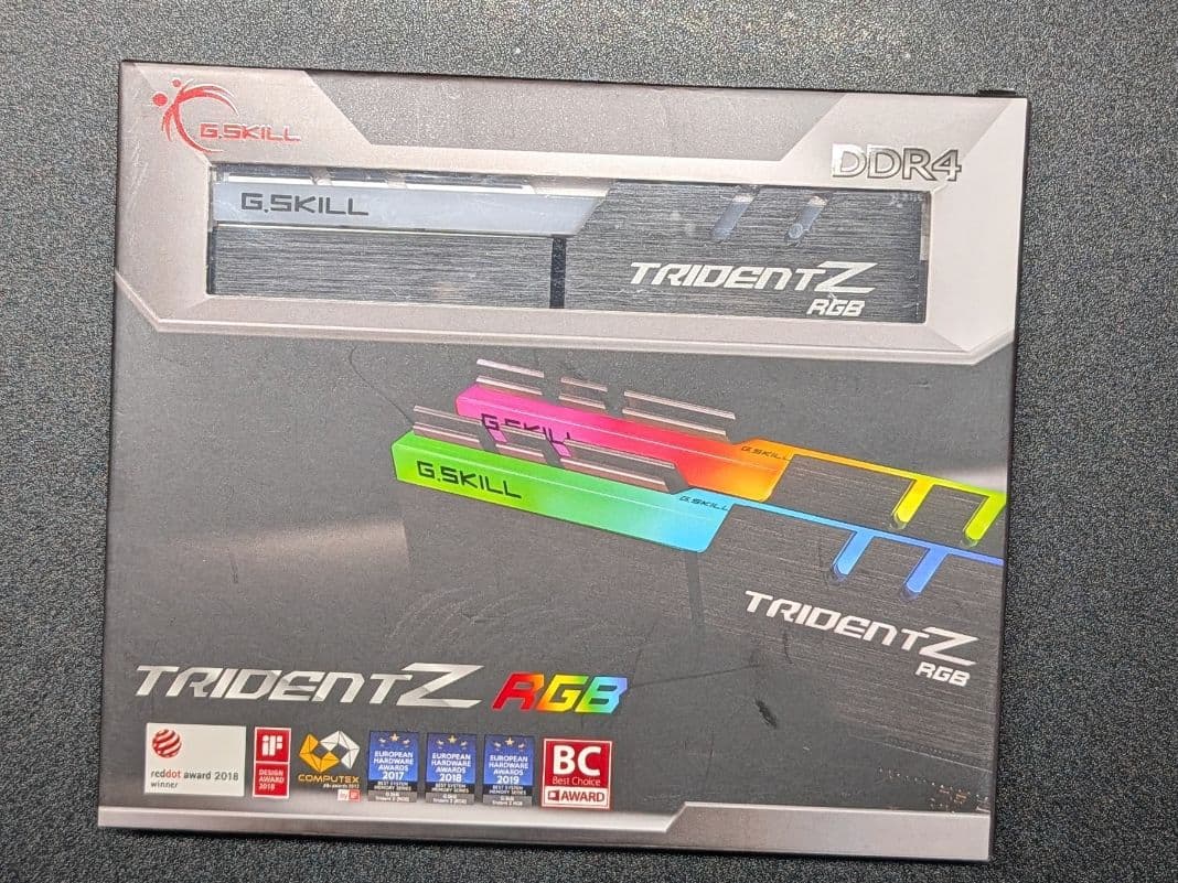 g skill trident z f4 3200c16d 32gtzr 2枚組
