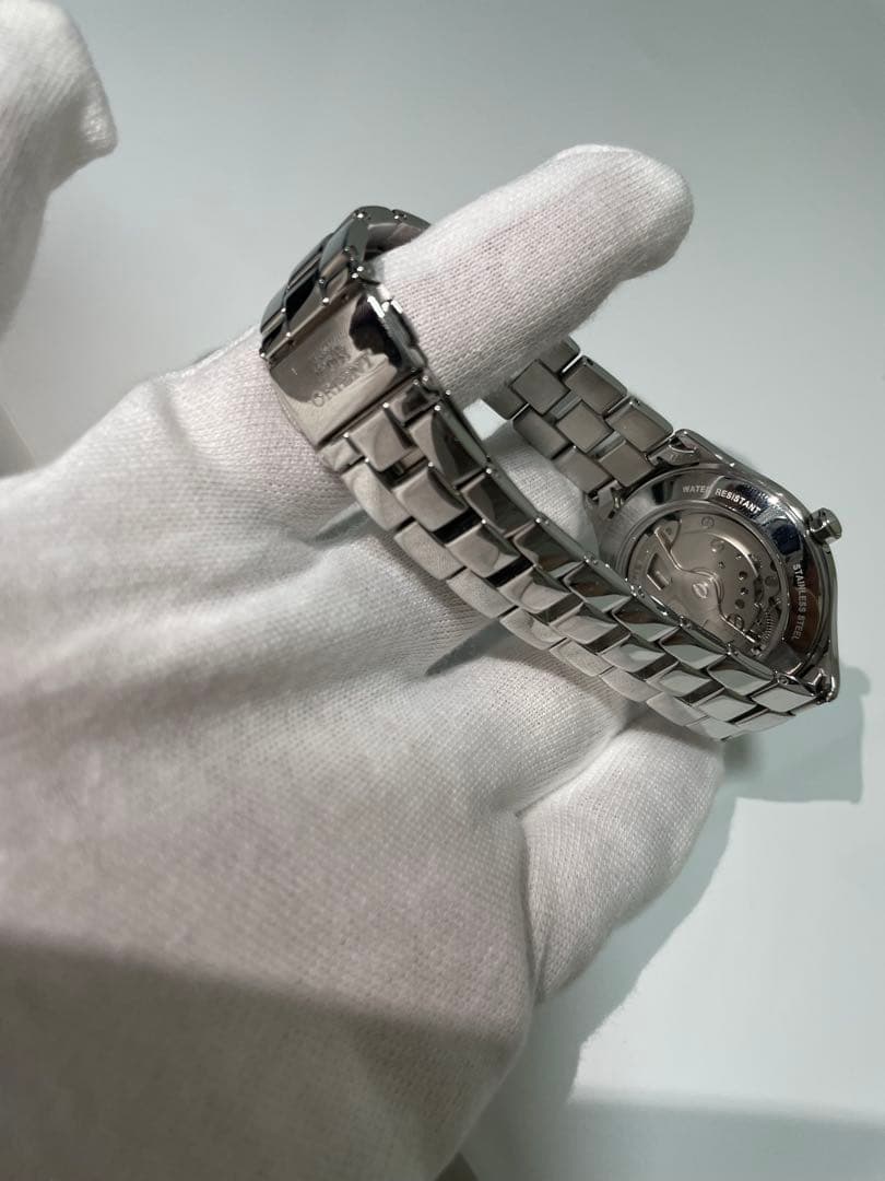 [美品]ORIENT オートマチック オープンハート メンズ 自動巻き 腕時計