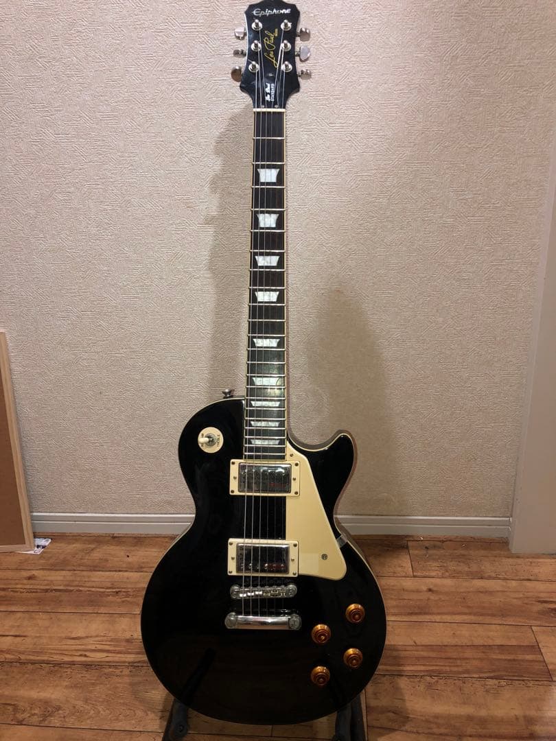 エピフォン　レスポール　スタンダード　ブラック