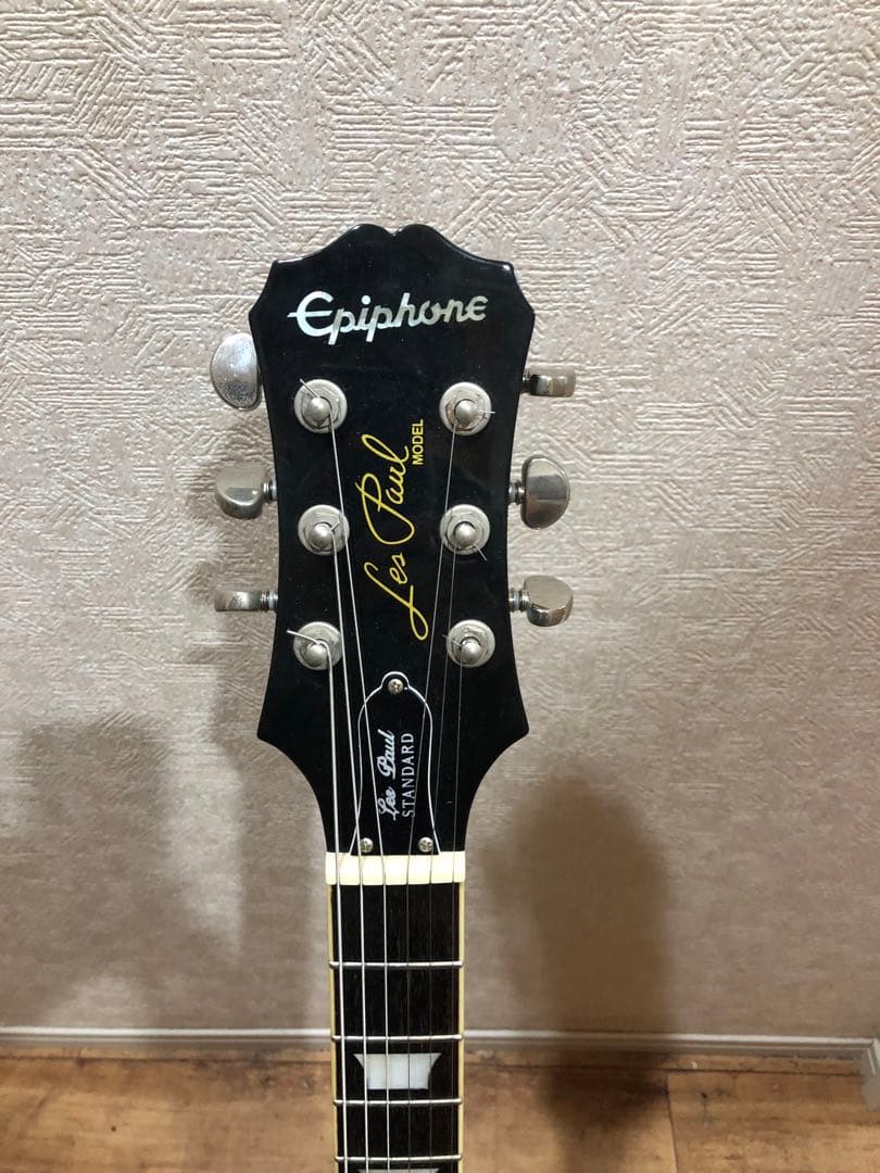 エピフォン　レスポール　スタンダード　ブラック