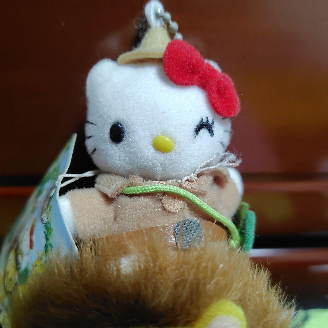 日*4様 レア　動物園　ハローキティ　ライオン　マスコット　キーホルダー　レトロ